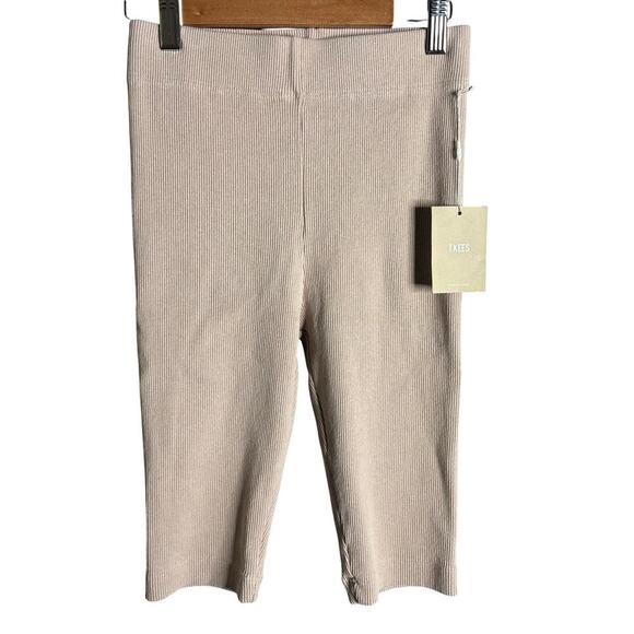 TKEES The Biker Short Sandy Taupe Size 2 / S NWT - Picture 5 of 7